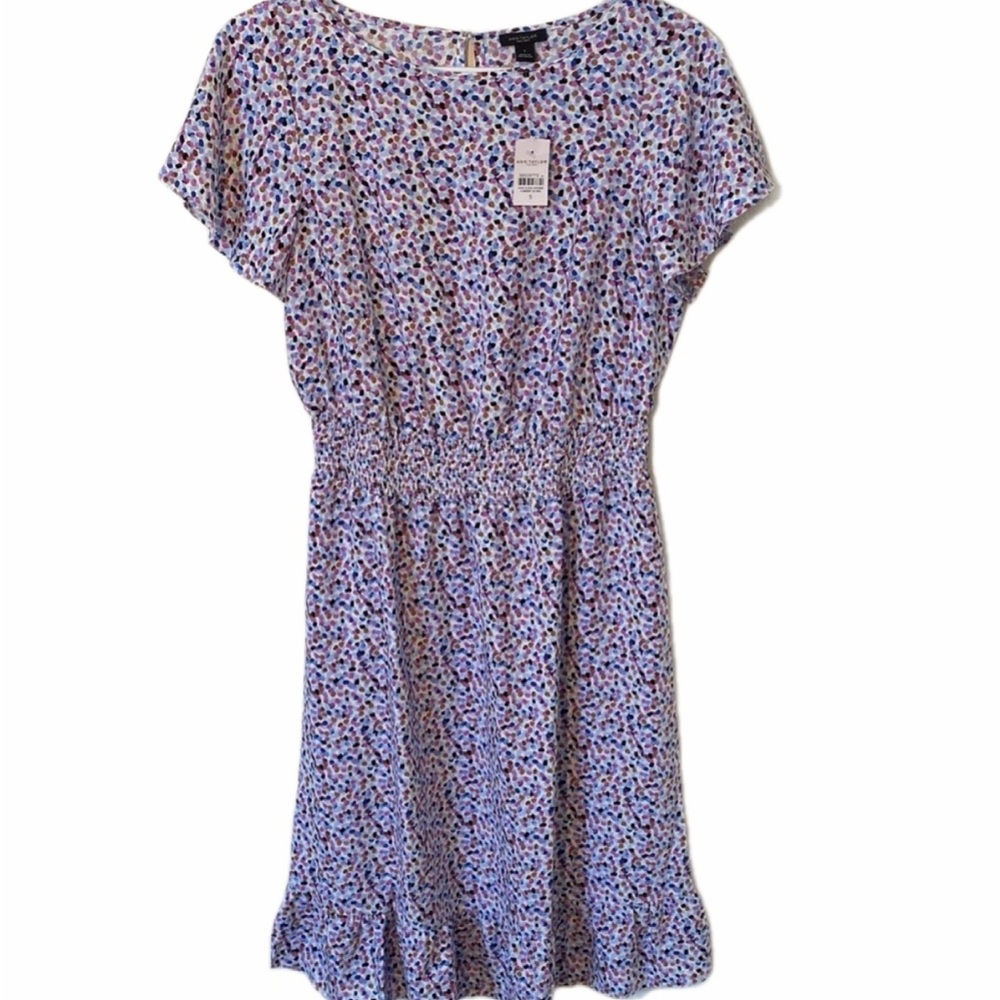 Ann Taylor Factory Polka Dot Print Women's Dress Size S
